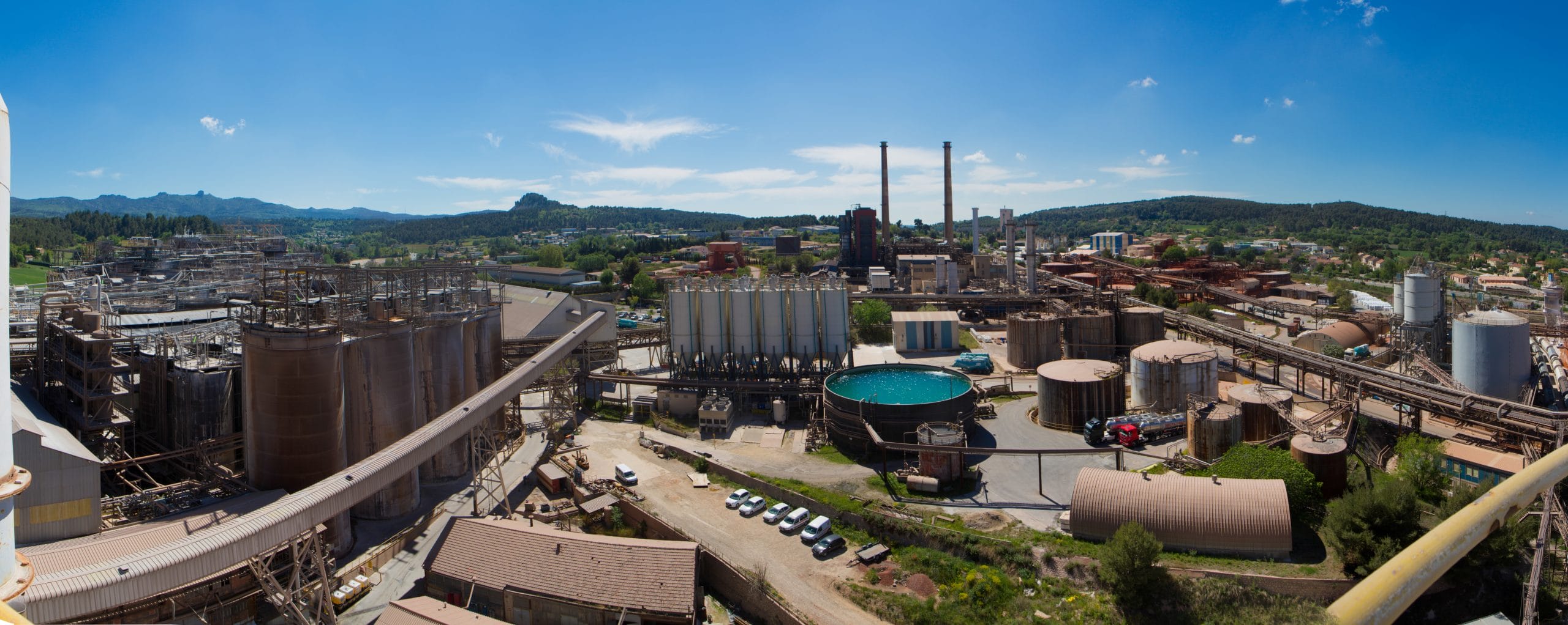 Usine ALTEO à Gardanne